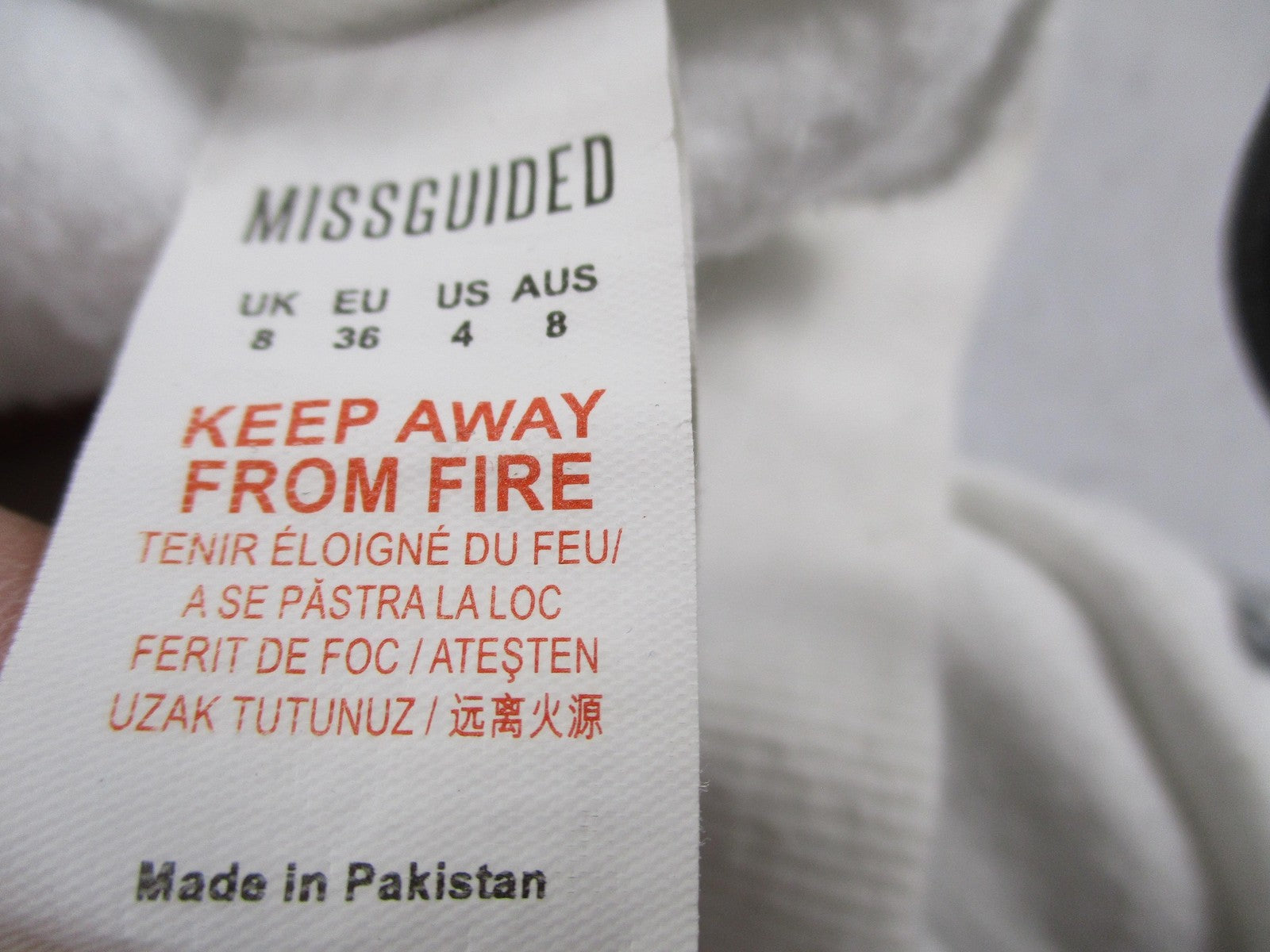 Missguided X Playboy Tracksuit Set Women's 2 White Fleece Hoodie & Joggers5