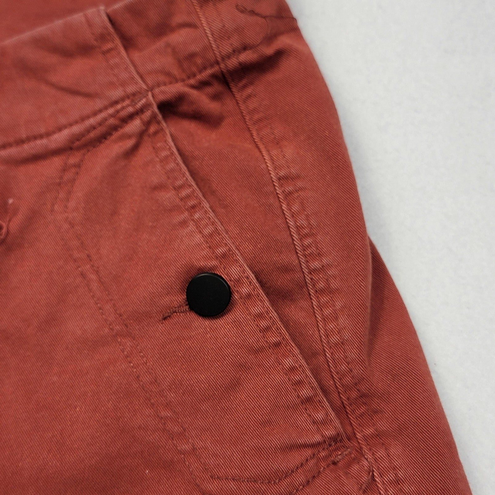 Eight & Nine MFG Cargo Pants Mens 40 Rust Red Vintage Wash Trenches Utility5