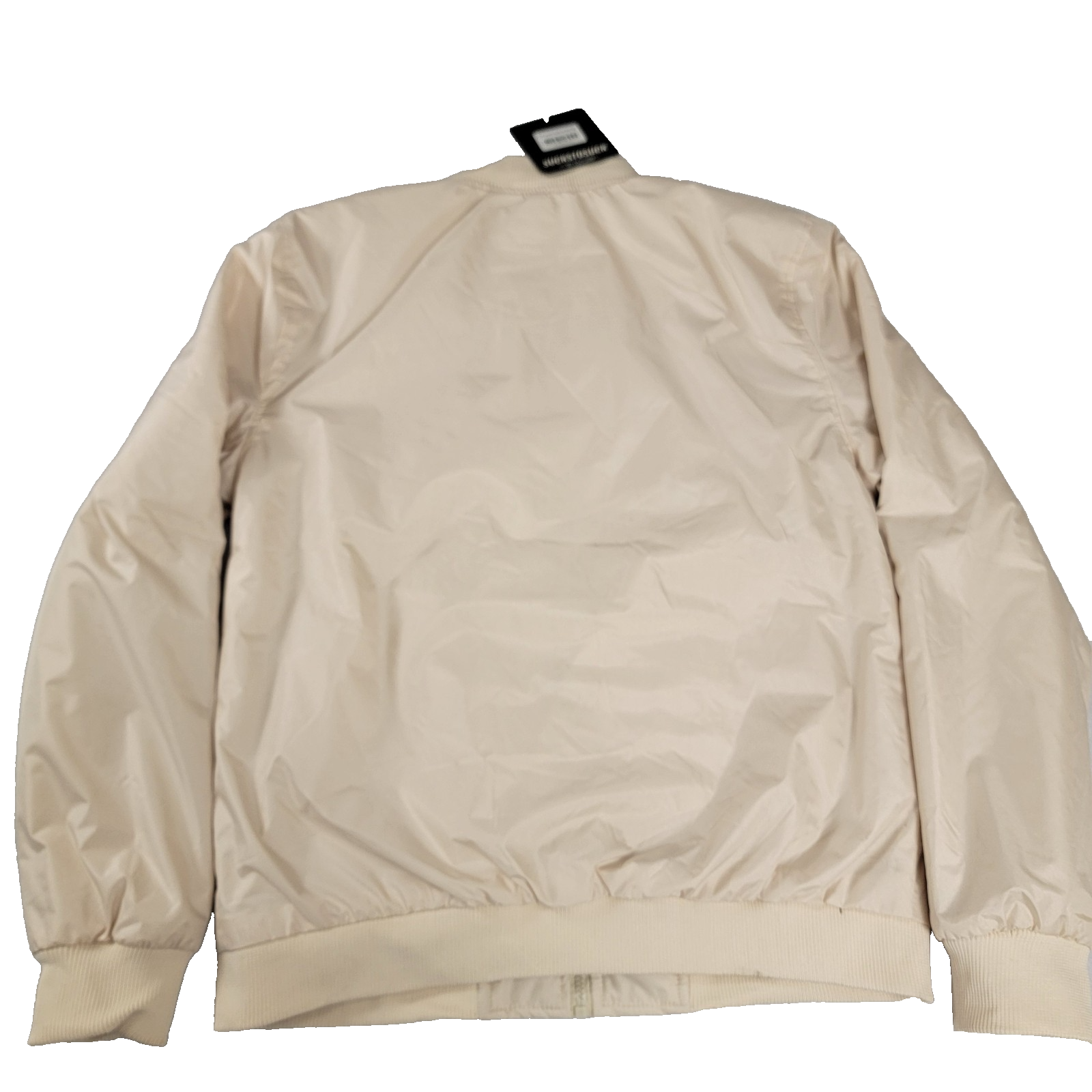 CLSC Varsity Script Jacket Cream Beige LA Logo Bomber Medium Streetwear