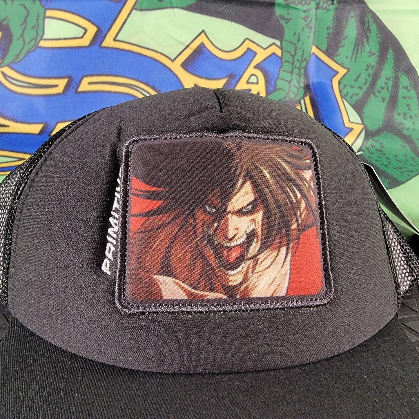 Primitive Attack on Titan OSFA Snapback Cap Licensed Authentic1