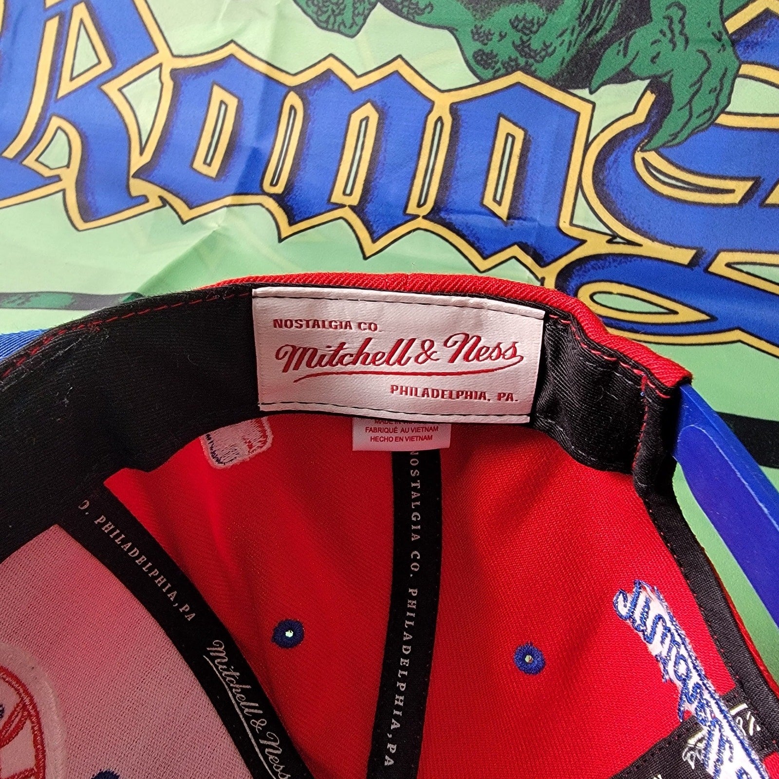 L.A. Clippers Mitchell & Ness Snapback Cap New w Tags Authentic3