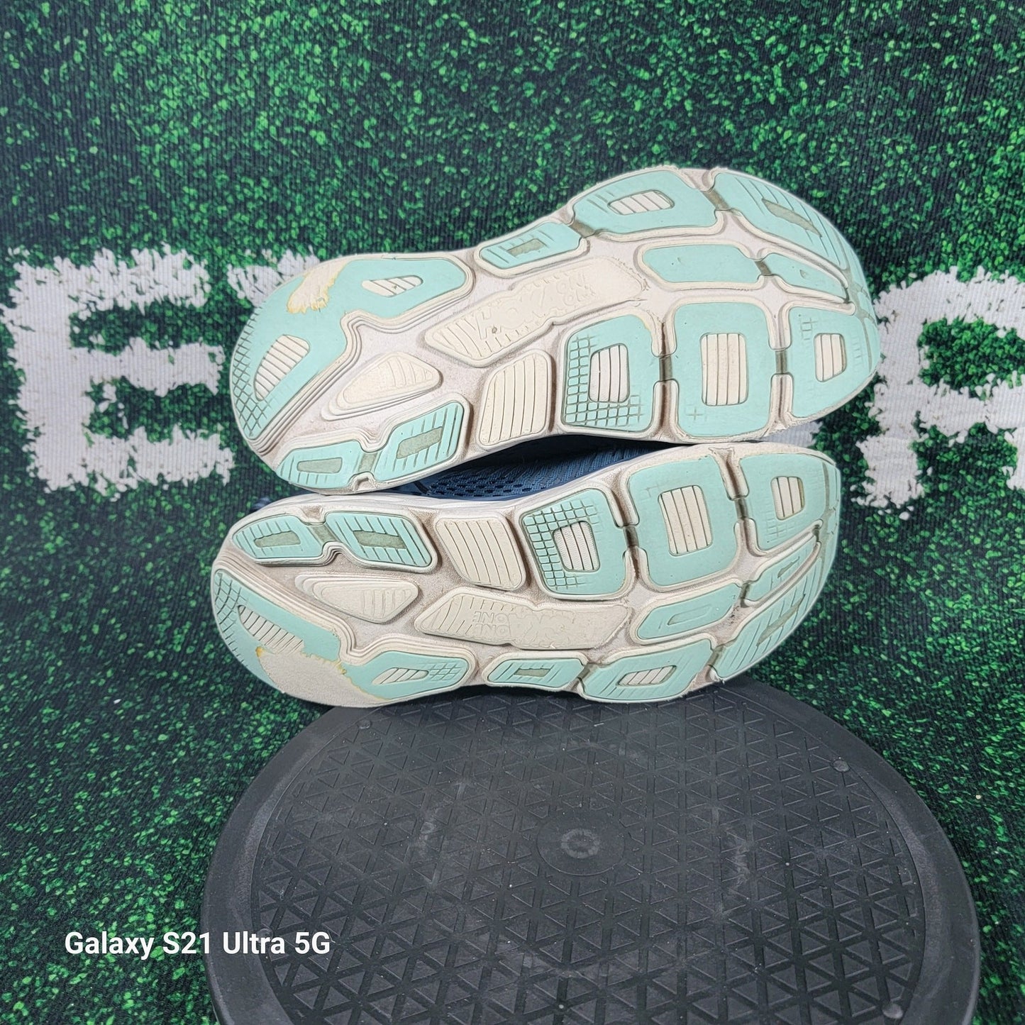 Hoka Bondi 7 'Real Teal Outer Space' Sz 11.5 1110518 RTOS