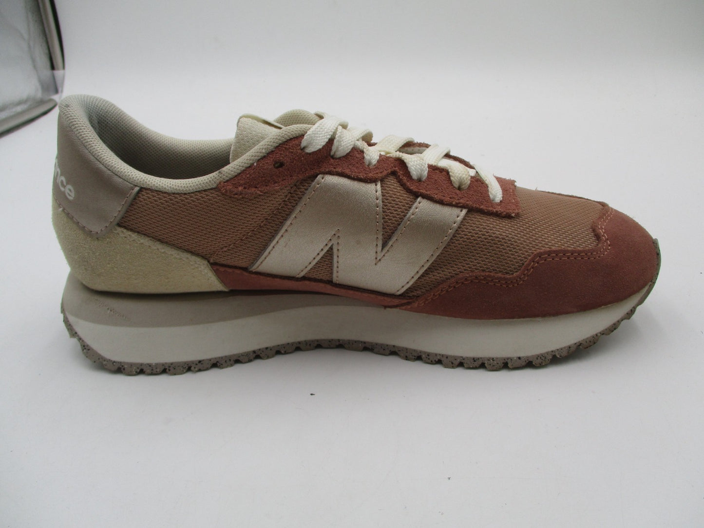 New Balance 237 WS237MSC Copper Brown Suede Women's 8.5 Pre-Owned 1S64