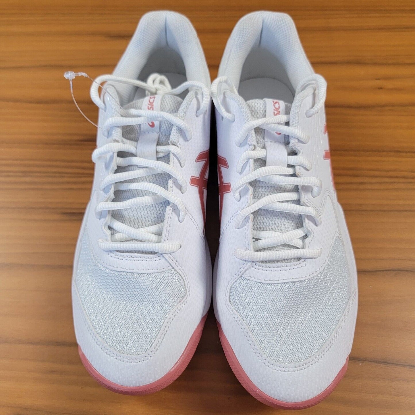 Asics Wmns Gel Dedicate 8 'White Light Garnet' Sz 10.5 1042A2376
