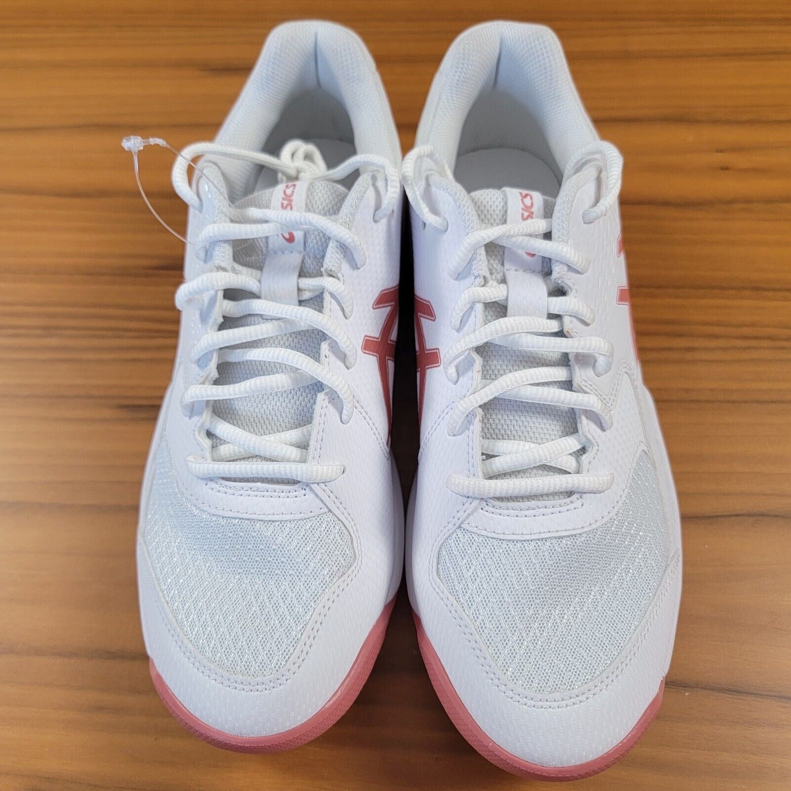 Asics Wmns Gel Dedicate 8 'White Light Garnet' Sz 10.5 1042A2376