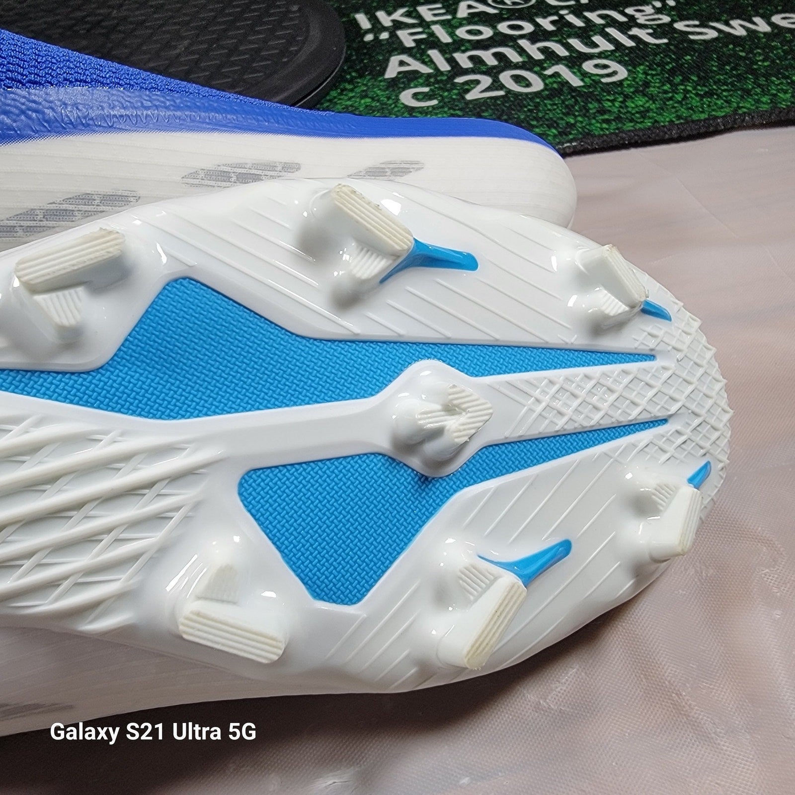 Adidas X Speedflow.3 Laceless FG 'White Legacy Indigo' Sz 13 GW7495