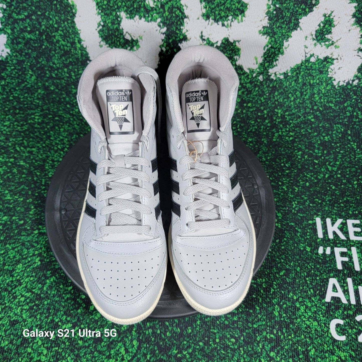 Adidas Top Ten RB 'Grey Core Black' Mens Size 9.5 GV66334