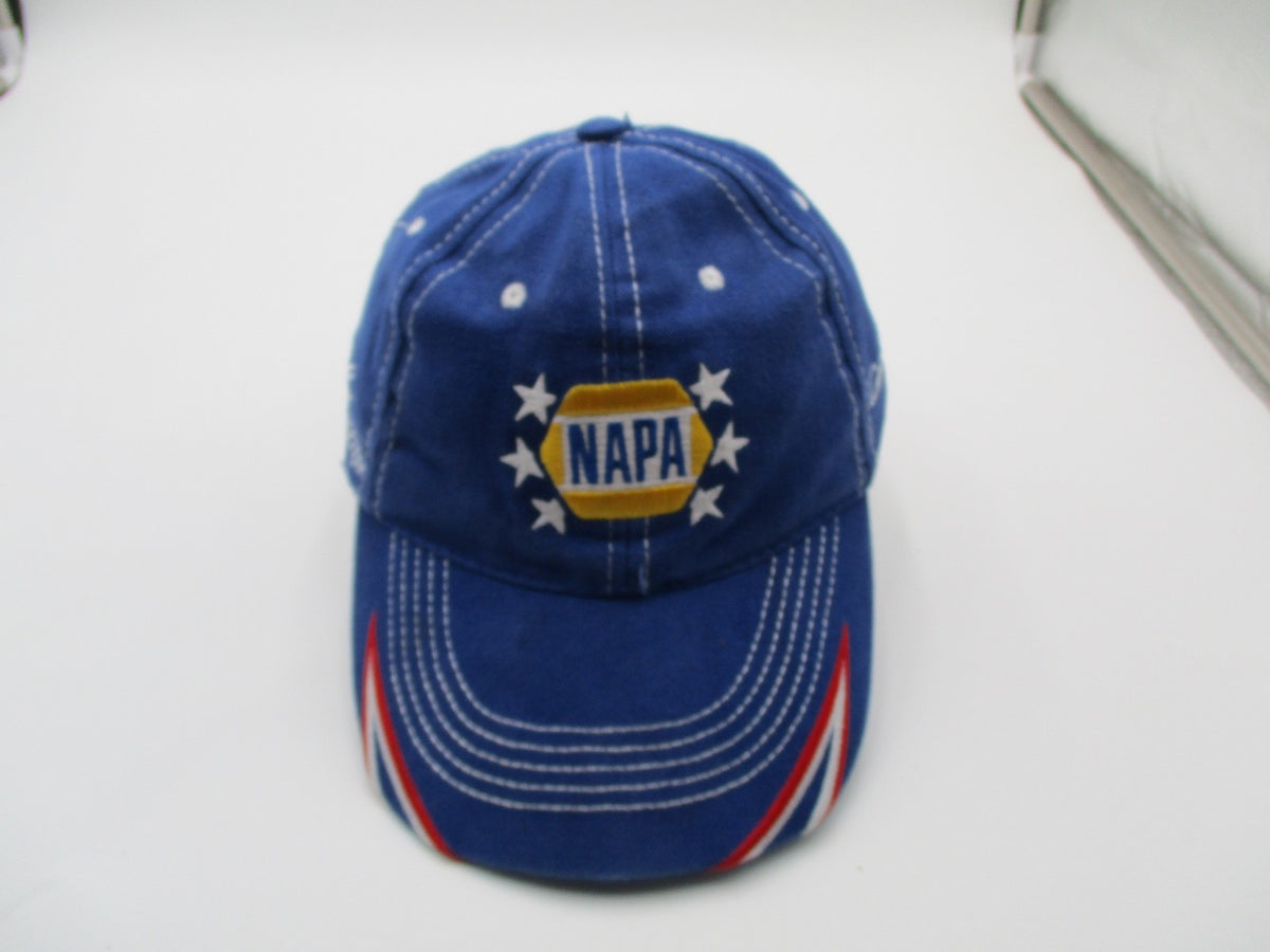 Ron Capps NAPA Racing Hat Cap Strap Back One Size Blue NHRA Drag Racing Mens4