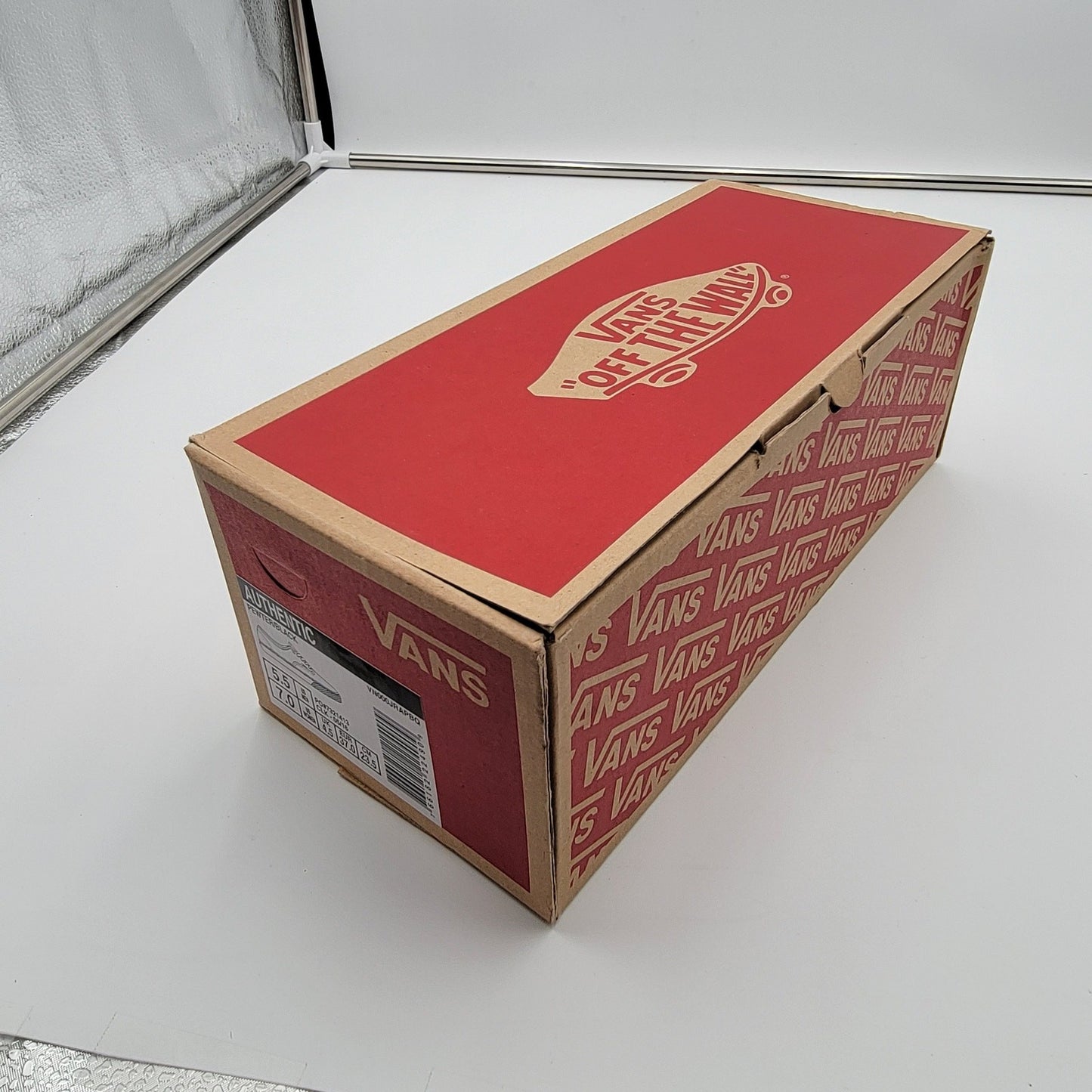 Vans Authentic Pewter Sneakers Sz 5.5M/7W VN000JRAPBQ8