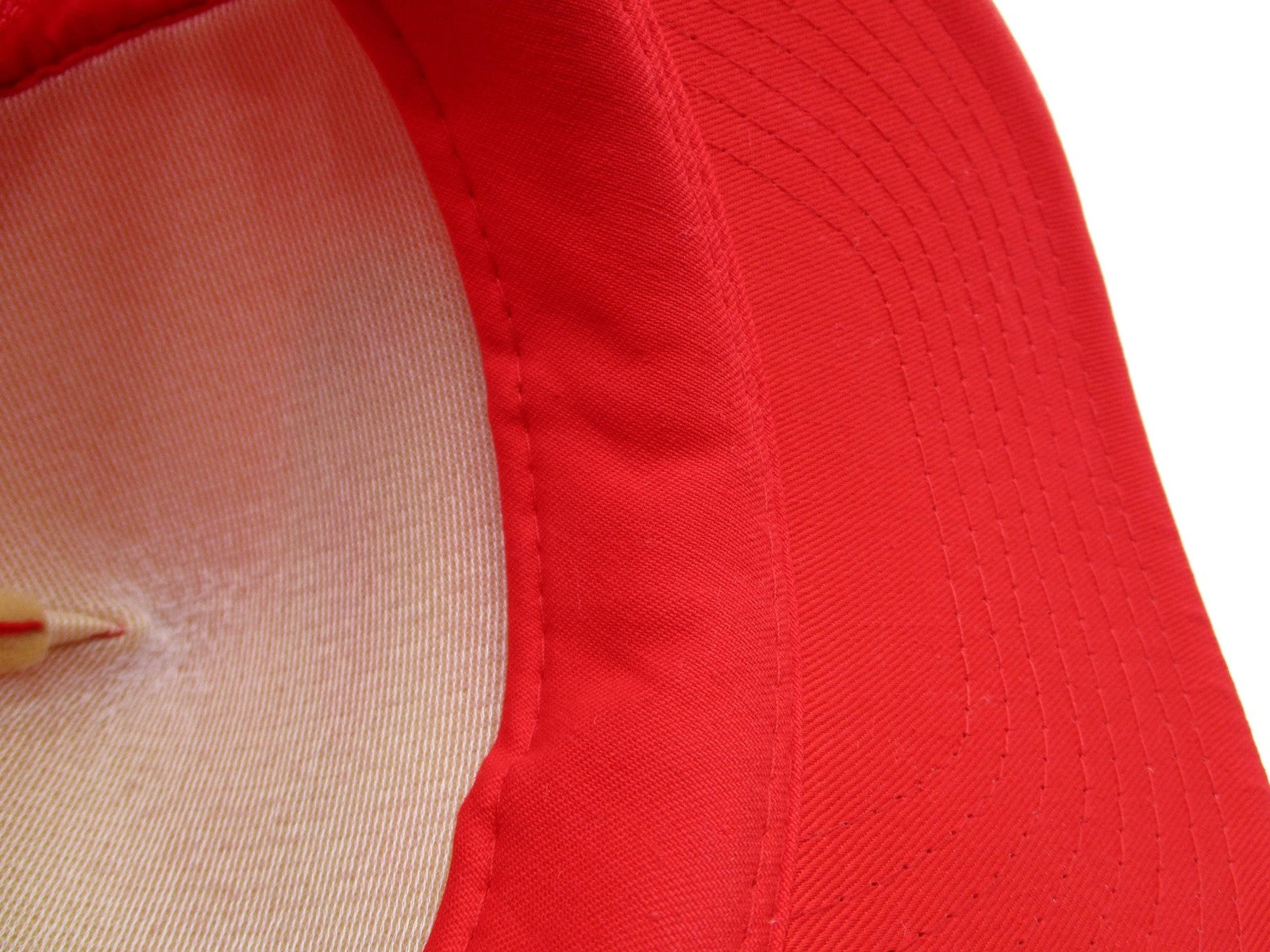 Nissin Cap Peterbilt Hat Cap Snap Back Mens OSFM Red Mesh Trucker Embroidered8