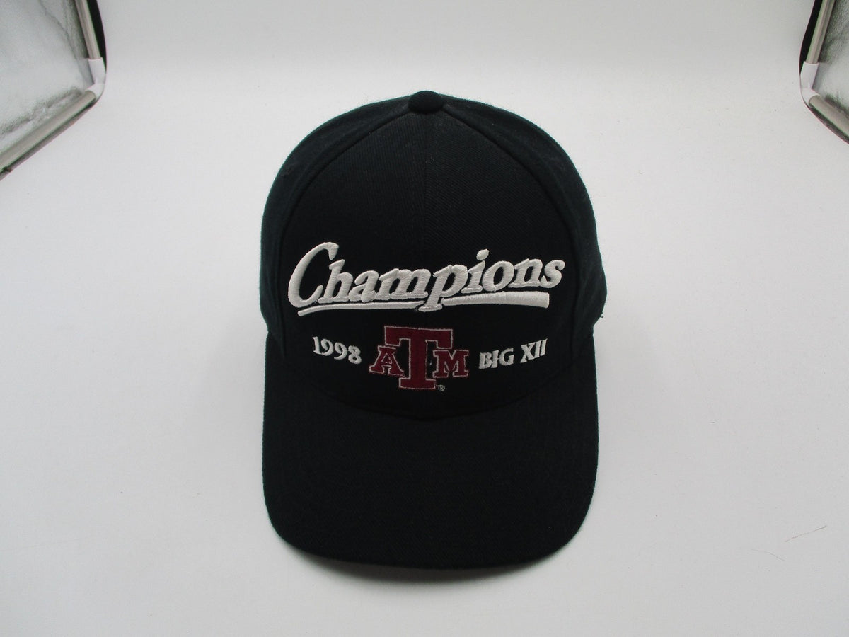 Vintage Texas A&M Aggies Hat Cap Snap Back One Size NCAA Football Logo Athletic1