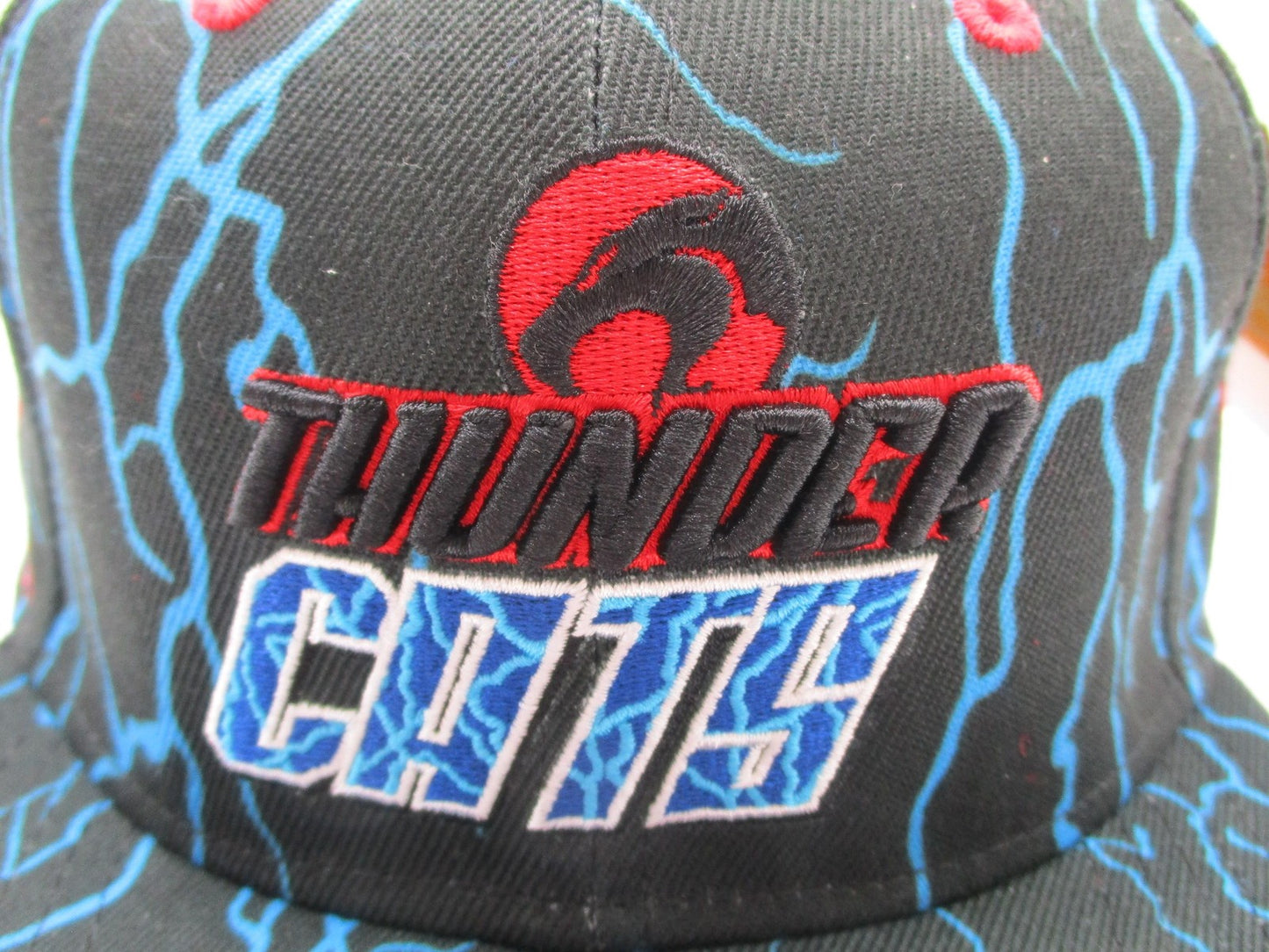 Headgear Classics ThunderCats Hat Cap Fitted Mens 7 5/8 Black Lightning 19855