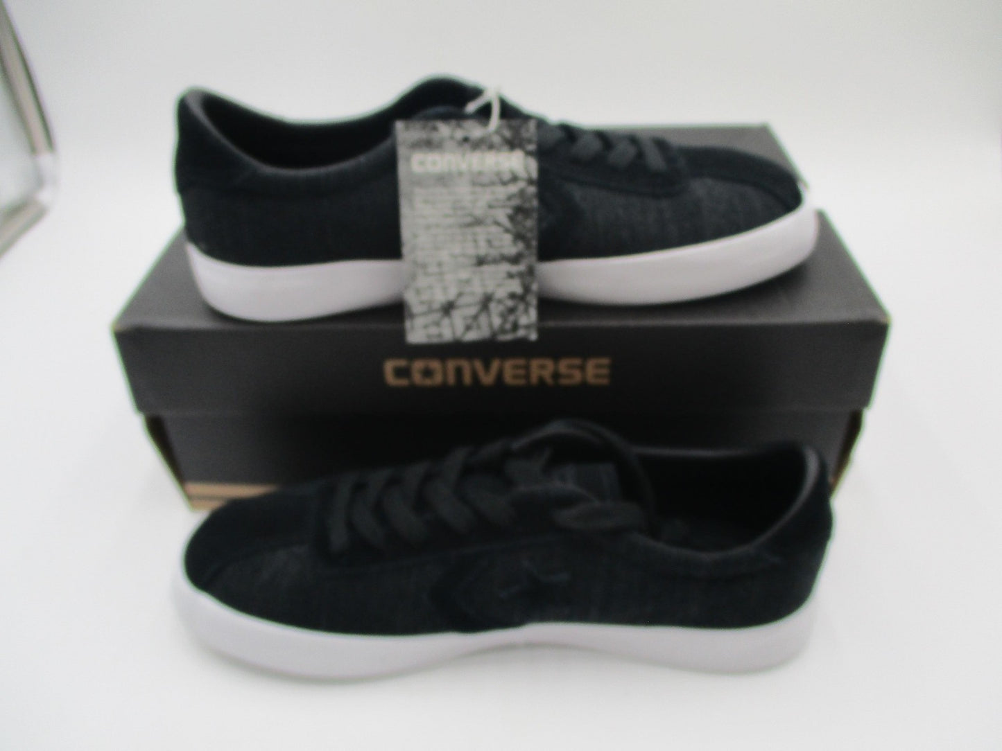 Converse Breakpoint Ox Shoes Mens Sz 6 Womens 7.5 Black White Sneakers 155581C3