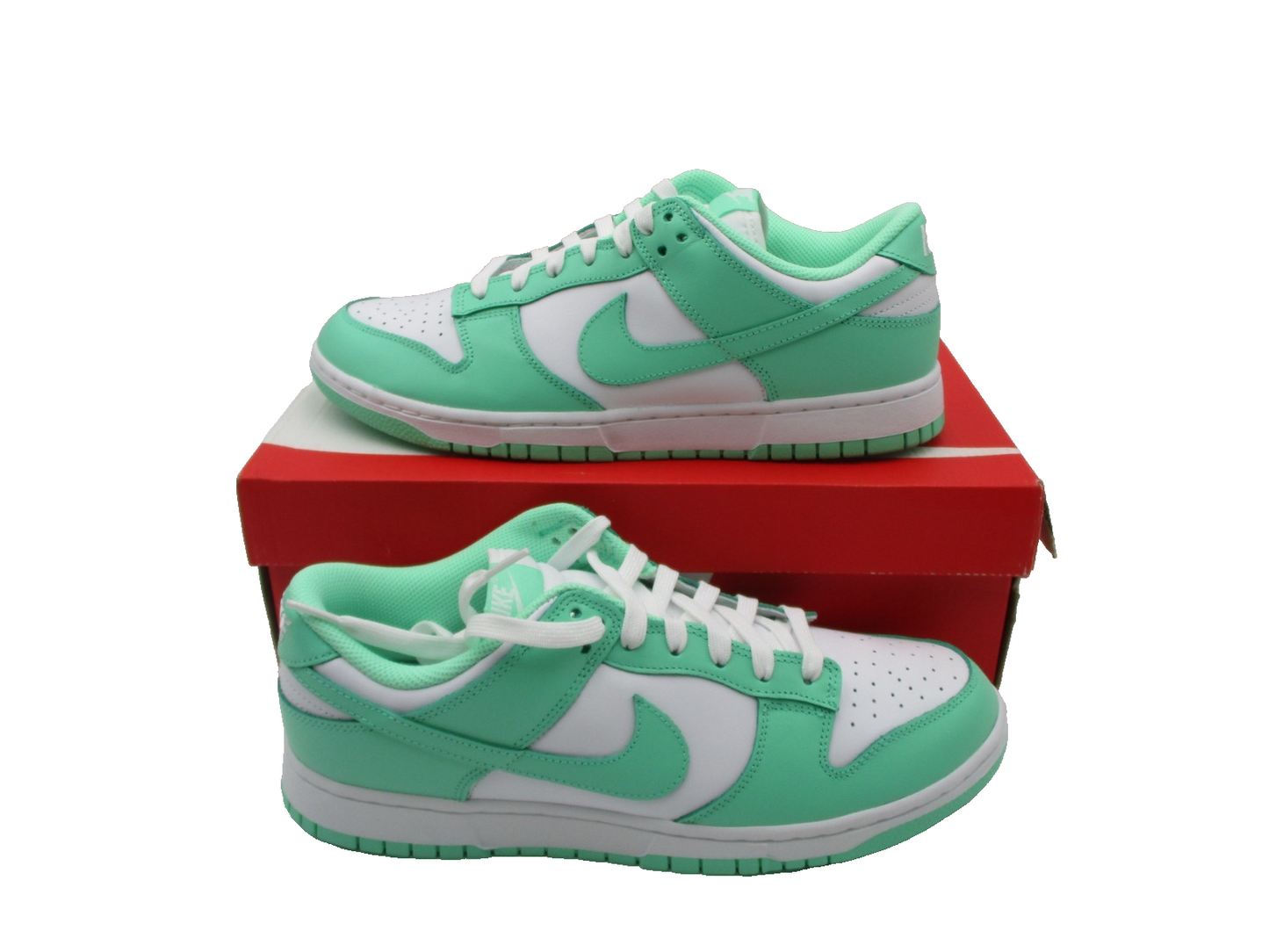 Nike Dunk Low W Green Glow White DD1503-105 Women’s 12 / Men’s 10.5 New w/ Box**1