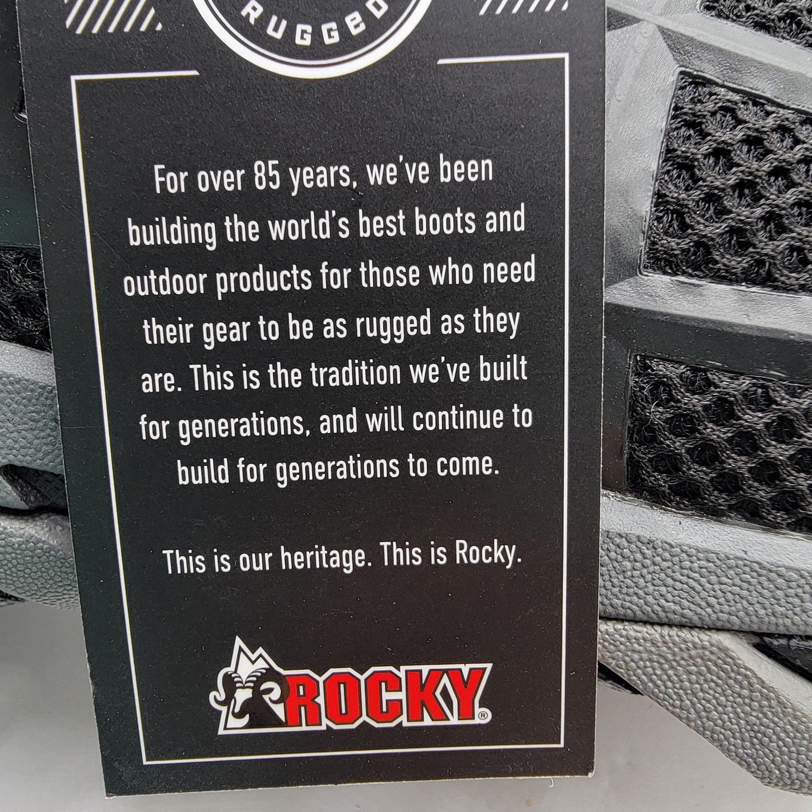 Rocky Trailblade Shoes Mens Size 11.5 Black Composite Toe Waterproof Work ASTM7