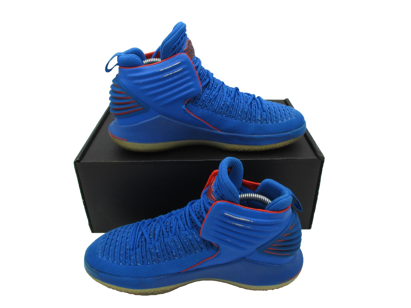 Jordan XXXII Why Not Shoes Youth Size 7Y Blue Orange Russell Westbrook Kids 1K33