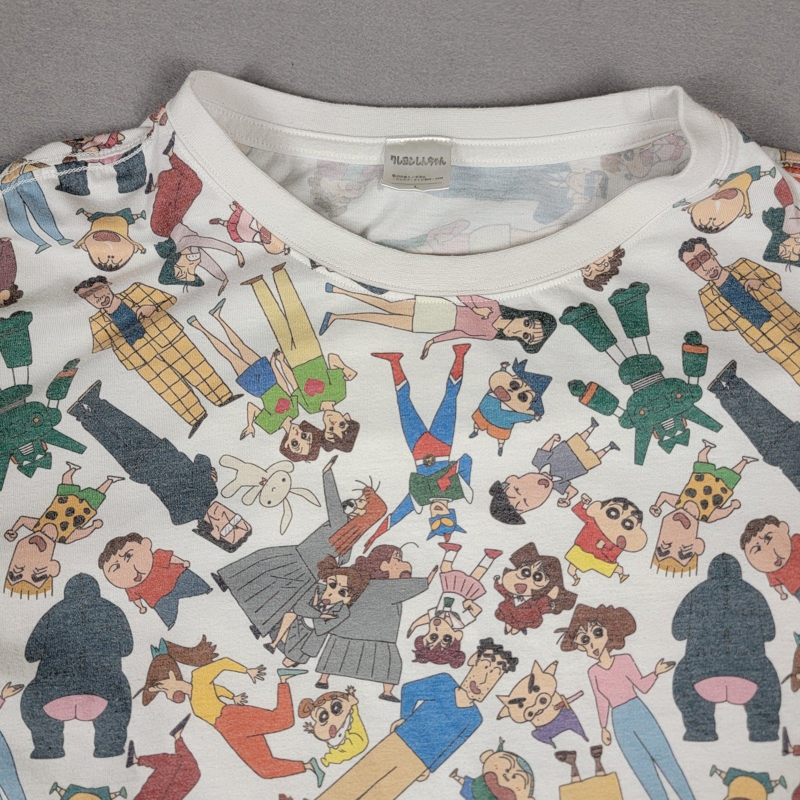 VERY RARE!! Imported Crayon Shinchan Shirt (Japanese MangaAnime) 36X221