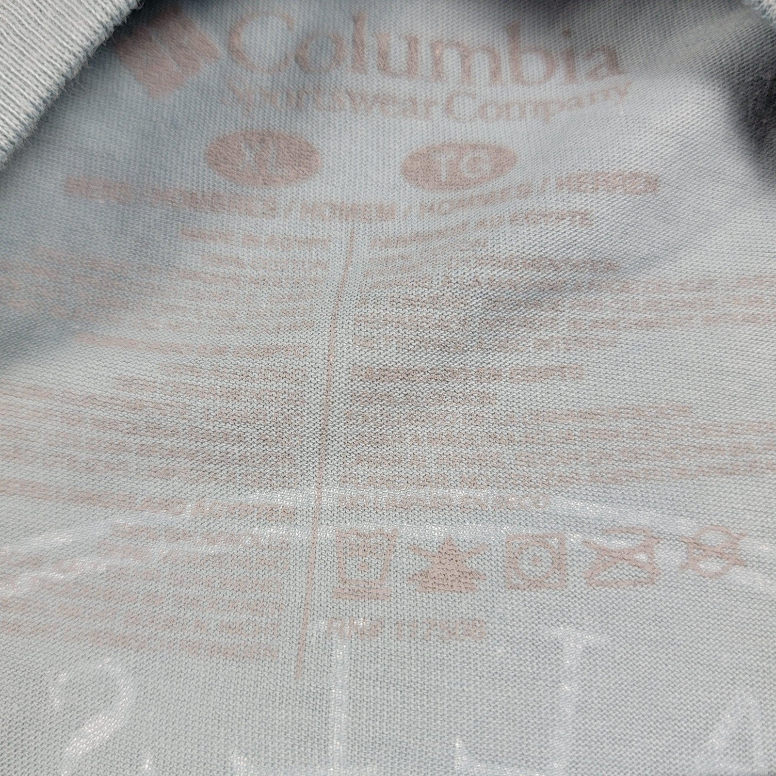 Columbia Shirt Mens XL Pacific Northwest Hiking Outdoor Tee Snoqualmie Falls 9378