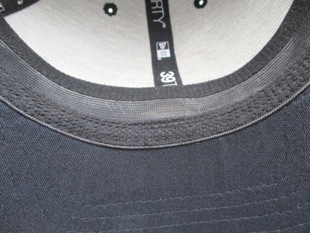 New Era Hat Cap Fitted Mens Large Black NP Pacman 39THIRTY Mesh Nick Pasquale10