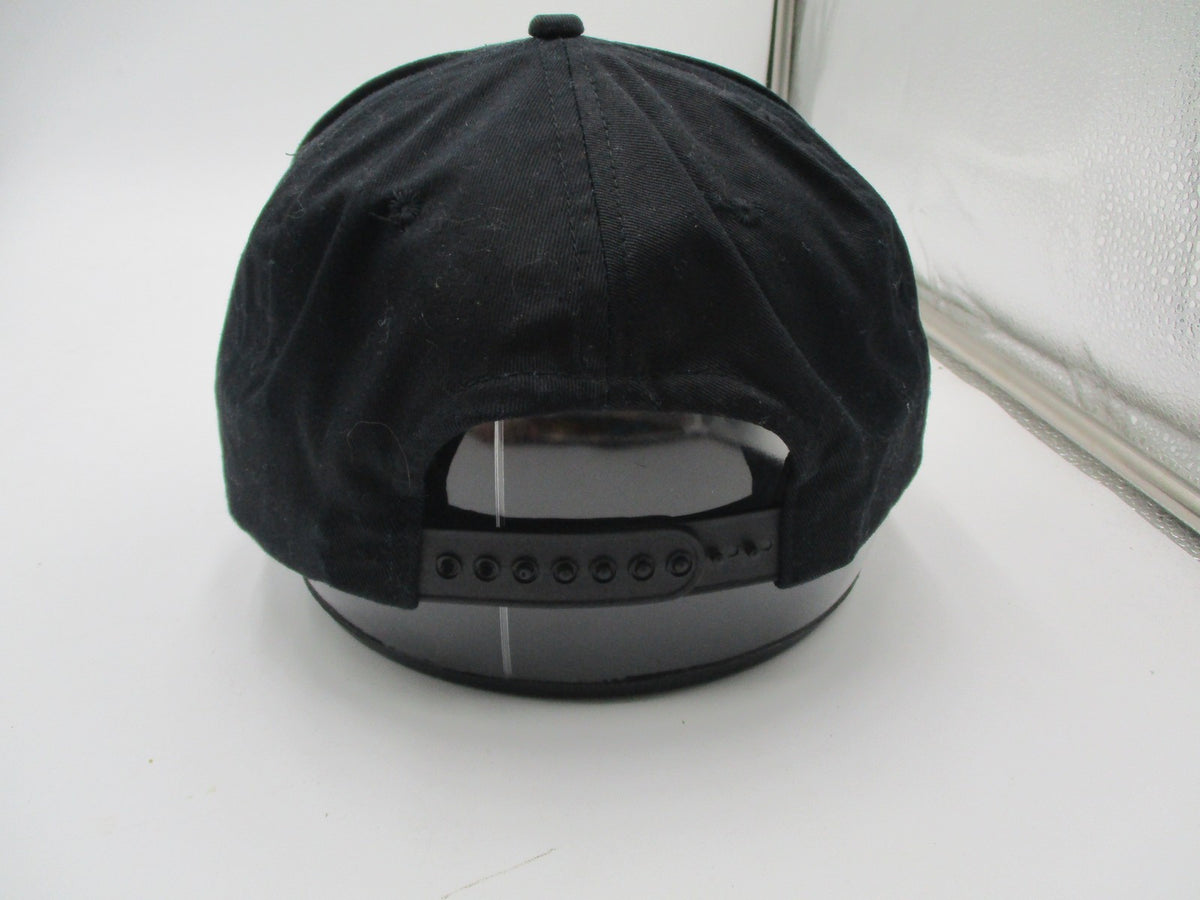 Texaco Black Cotton Adjustable Snapback Rope Baseball Hat Cap Gas Oil Logo OSFA5