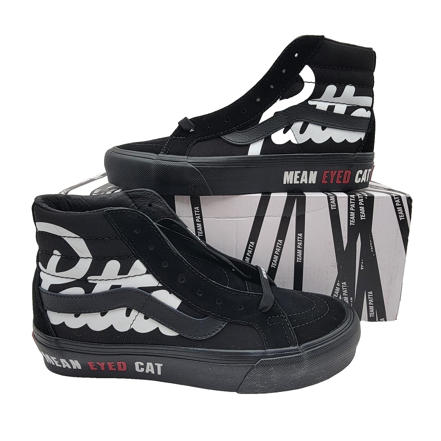 Vans Vault x Patta Sk8-Hi Reissue VI 'Mean Eyed Cat' Limited Edition NIB