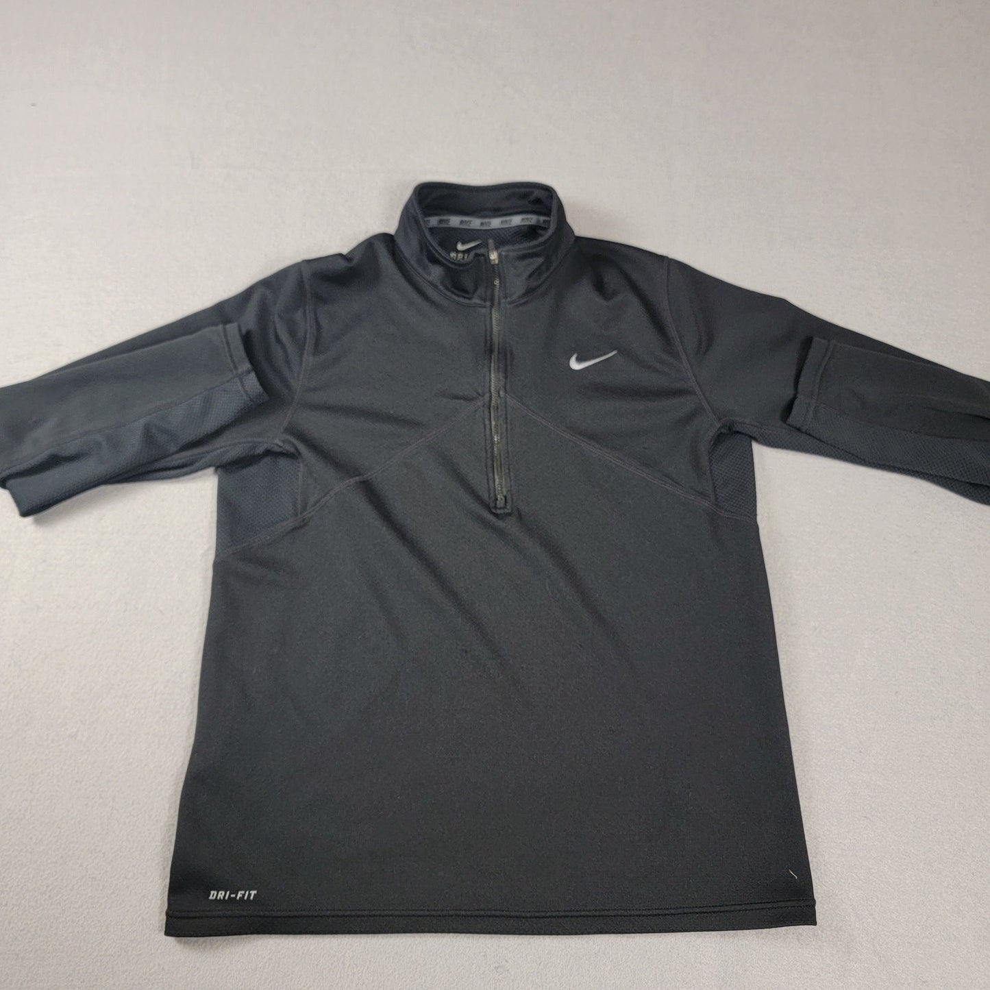 Nike Men’s 1/2 Zip DriFit Gray 453467010 Mens Sz L