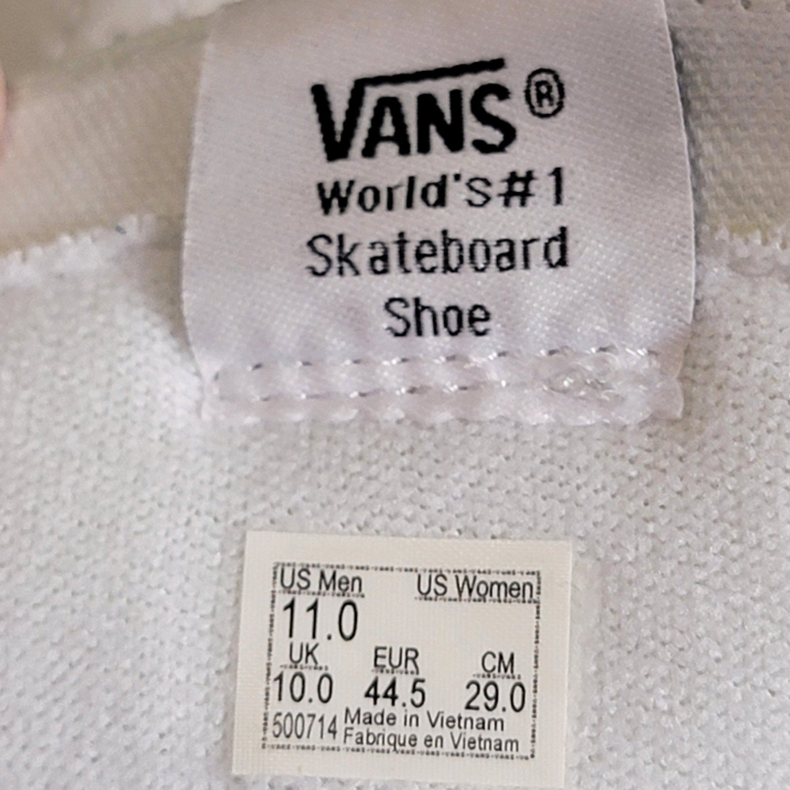 Vans Sk8Hi Reissue Refract TruWhite/Multi Sz 11M VN0A4U3DWN85