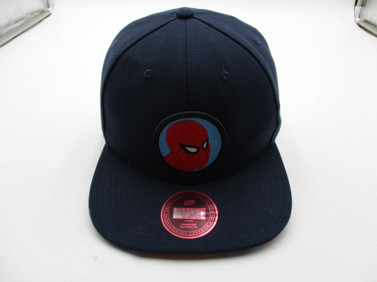 Marvel Spider-Man Hat Cap Snap Back Mens One Size Blue Lids Exclusive Comics0