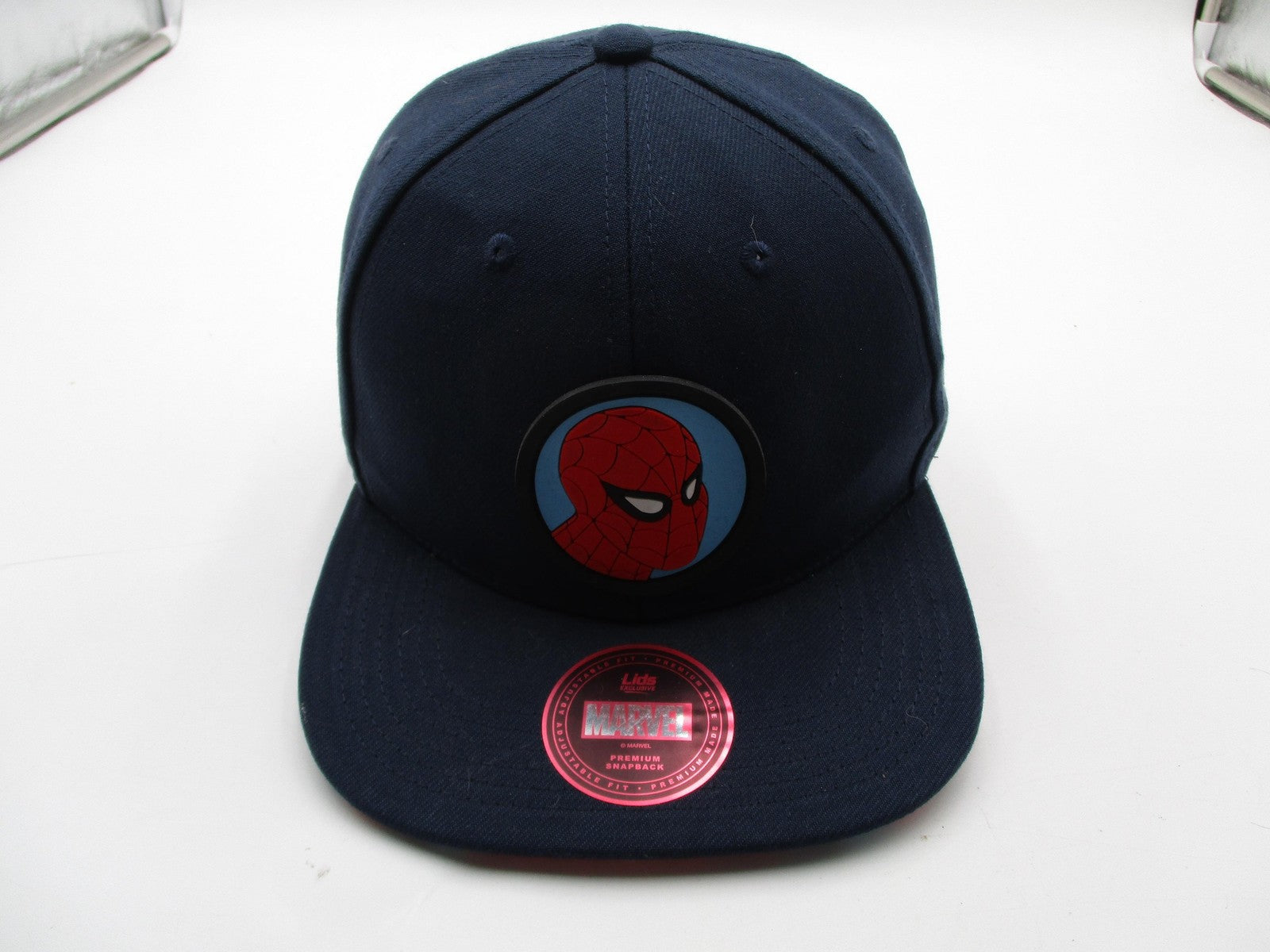 Marvel Spider-Man Hat Cap Snap Back Mens One Size Blue Lids Exclusive Comics0