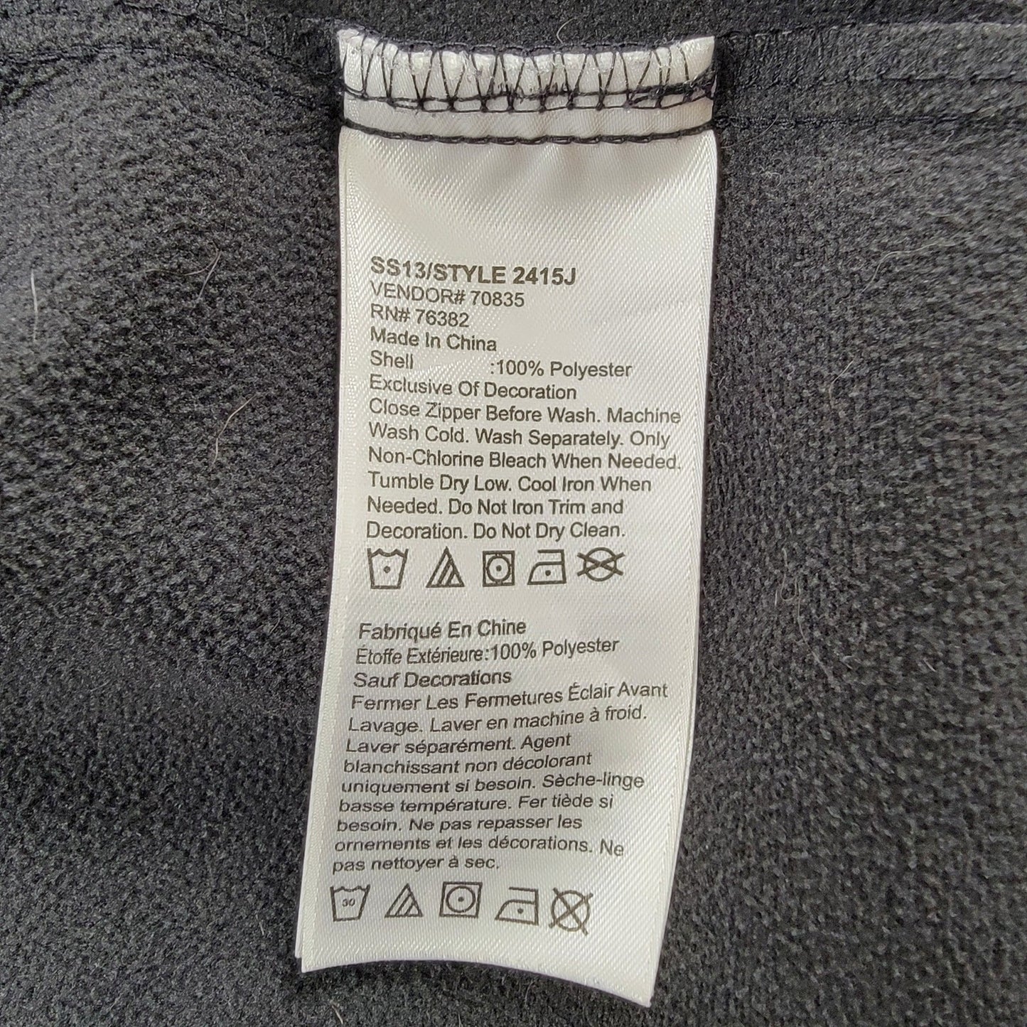 Timberland Men’s Softshell Jacket Black Zip Front Pockets XL Outdoor Casual4