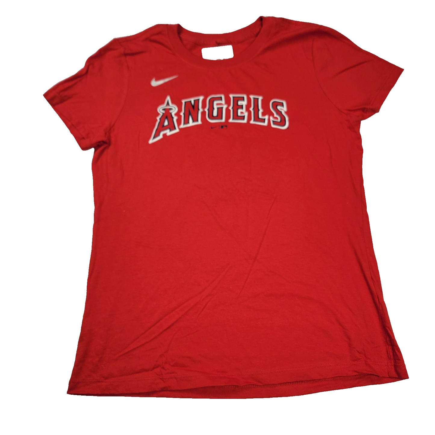 Los Angeles Angels Shirt Womens Medium Red MLB Baseball Nike Ohtani 17