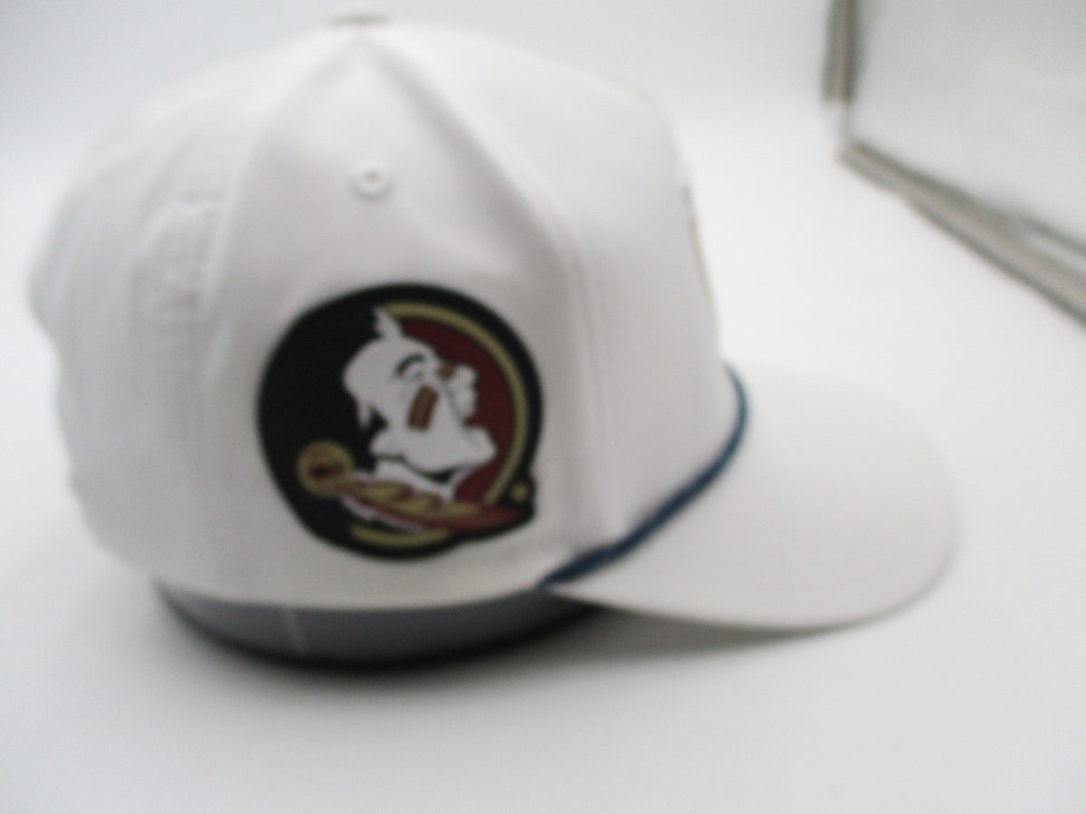 Florida State Seminoles Hat Cap Snap Back One Size White Orange Bowl Pacific9