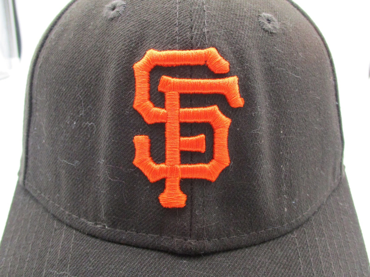 San Francisco Giants Hat Cap Strap Back One Size Black MLB Baseball New Era1