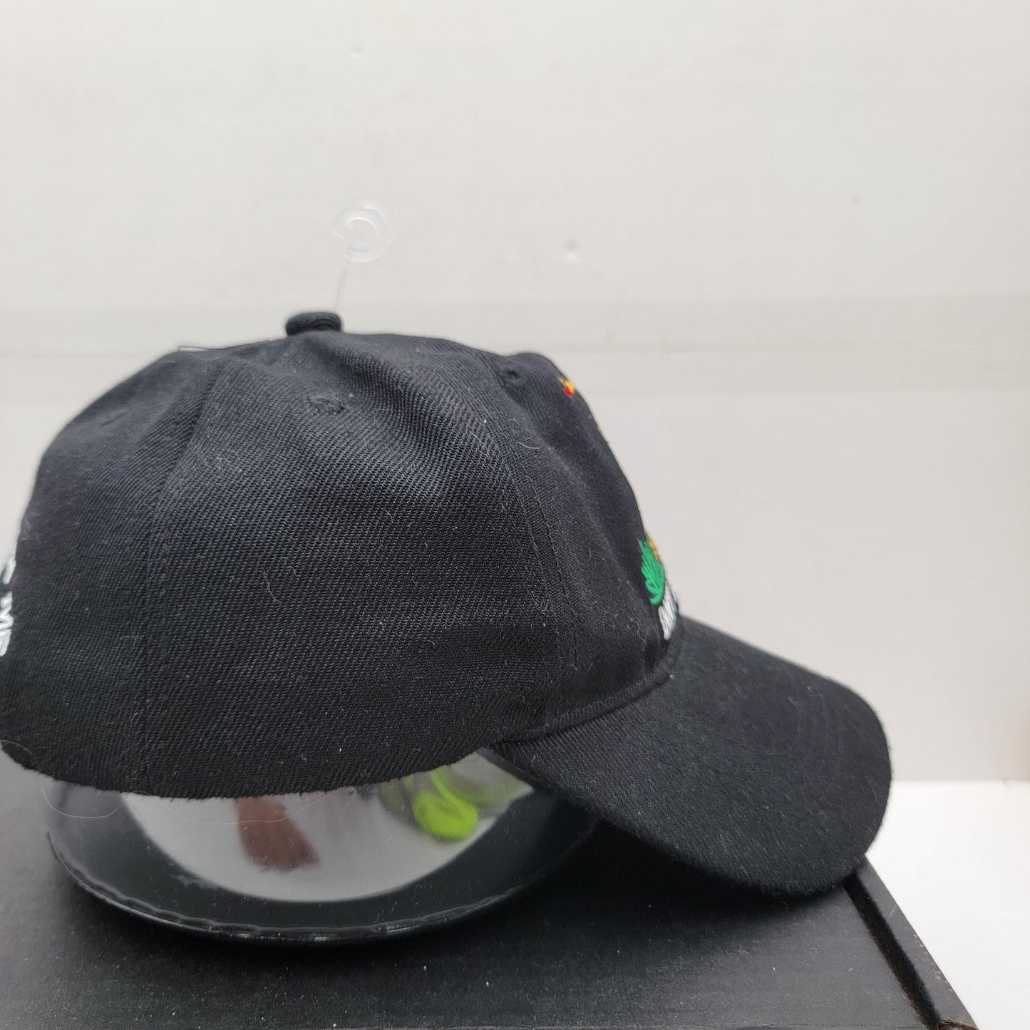 Dont Tread On Me Hat Cap Strap Back Black Embroidered Snake Slogan Mens One Size4