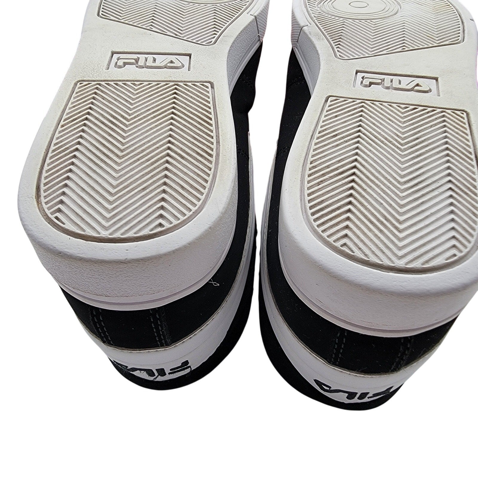 Fila Vulc 13 Mid Top Black/white Women US 8 Sneakers Lace Up 5CM00103013