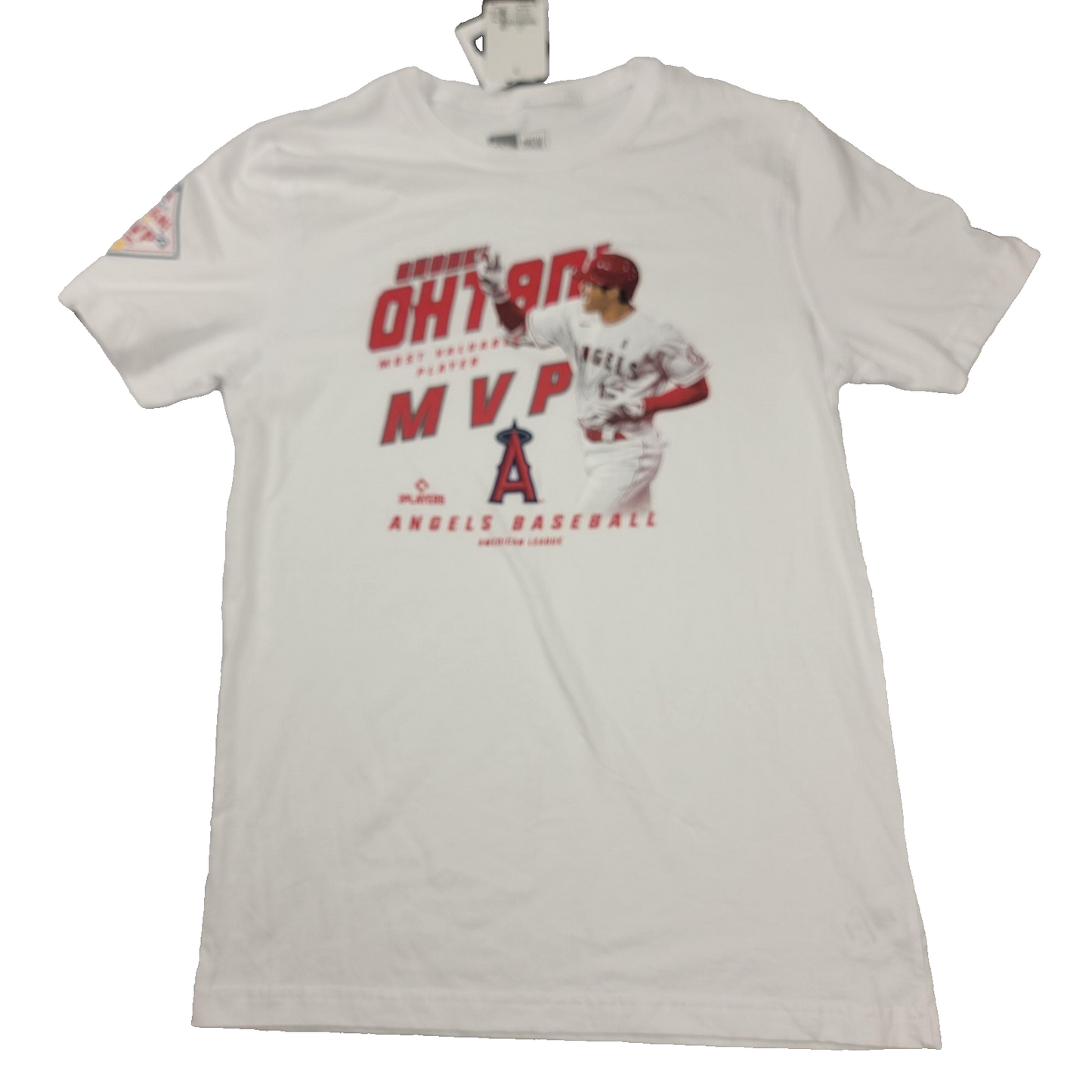 Los Angeles Angels Shirt Mens Medium MLB Baseball Shohei Ohtani MVP New Era 10130