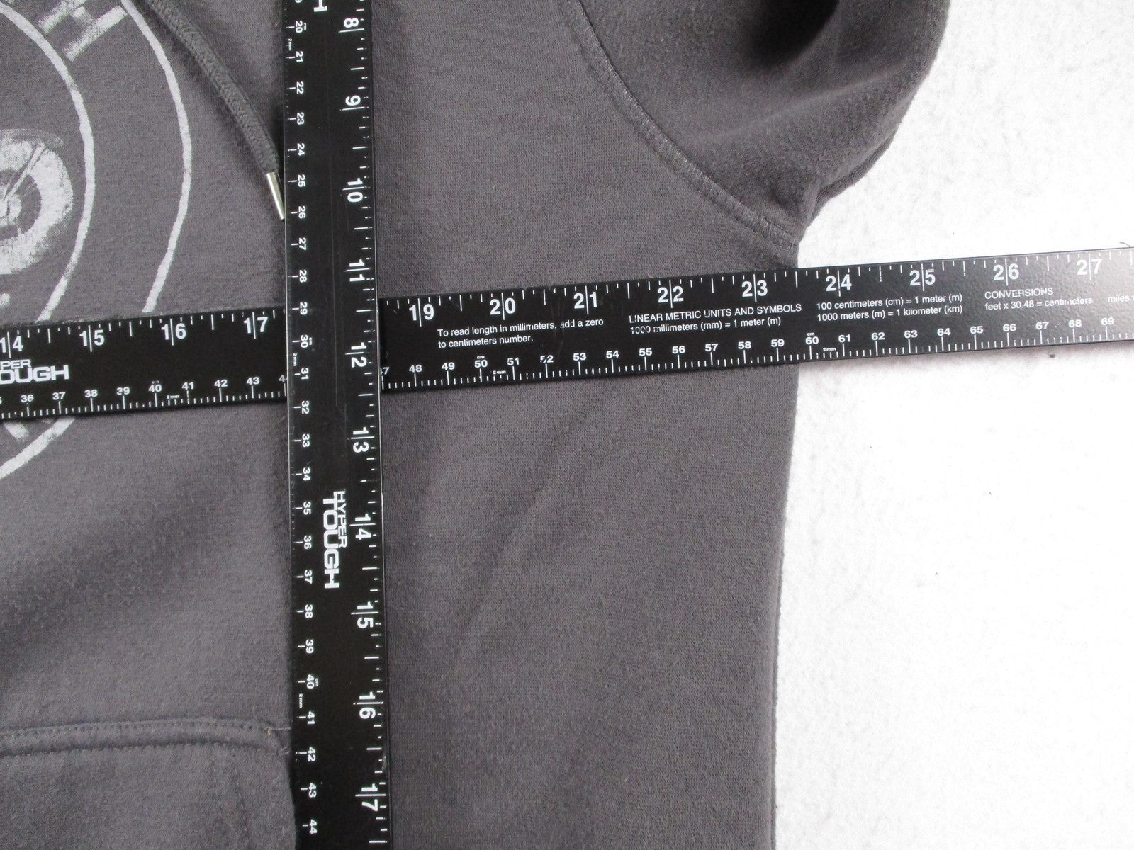 Wrangler Hoodie Mens Large Gray Fleece Ride With Abandon Motorcycle Graphic10