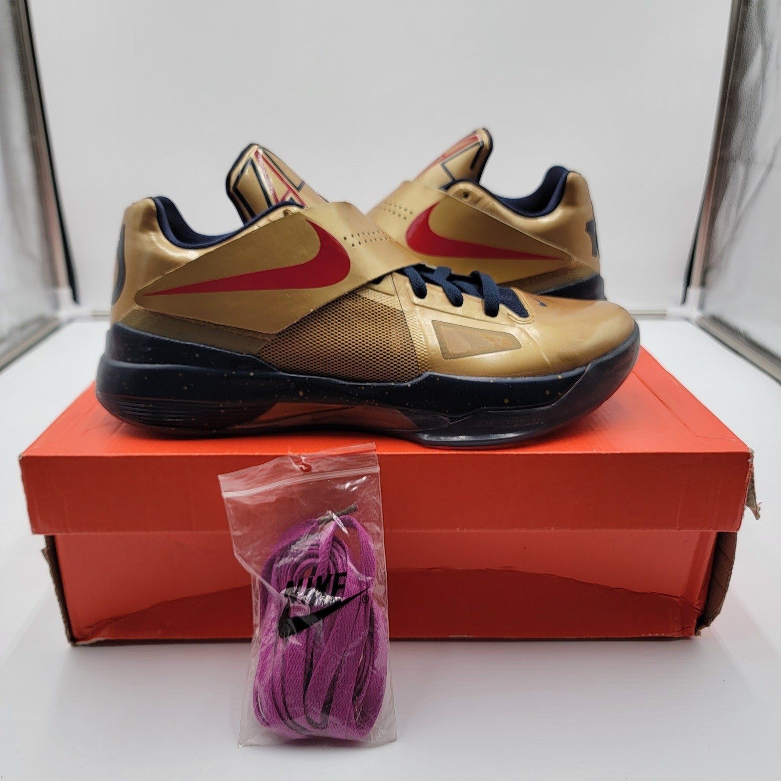 Nike Zoom KD 4 'Gold Medal' Sz 8.5 473679-7020