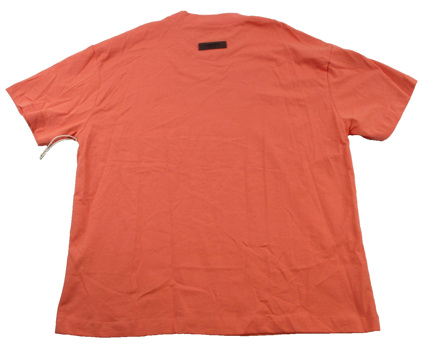 ESSENTIALS Fear Of God Shirt Mens Large Orange Logo Graphic Tee Streetwear 13421