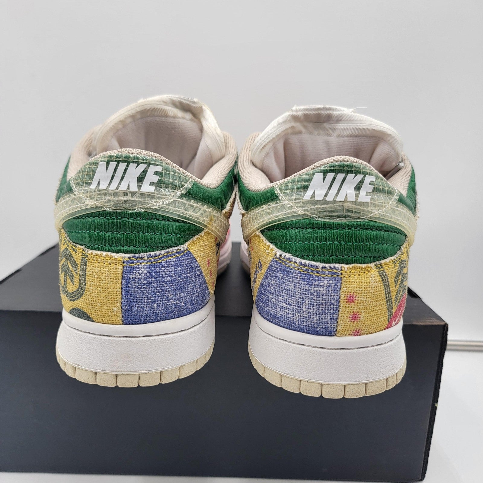 Nike Dunk Low Shoes Mens Size 12 City Market DA6125-900 Art Sneakers