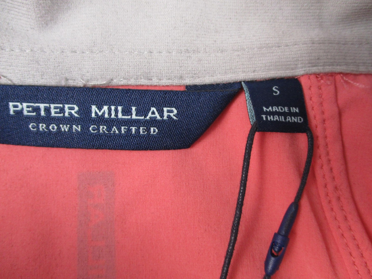 Peter Millar Vest Mens Small Pink Golf Windbreaker Softshell MS23XZ02