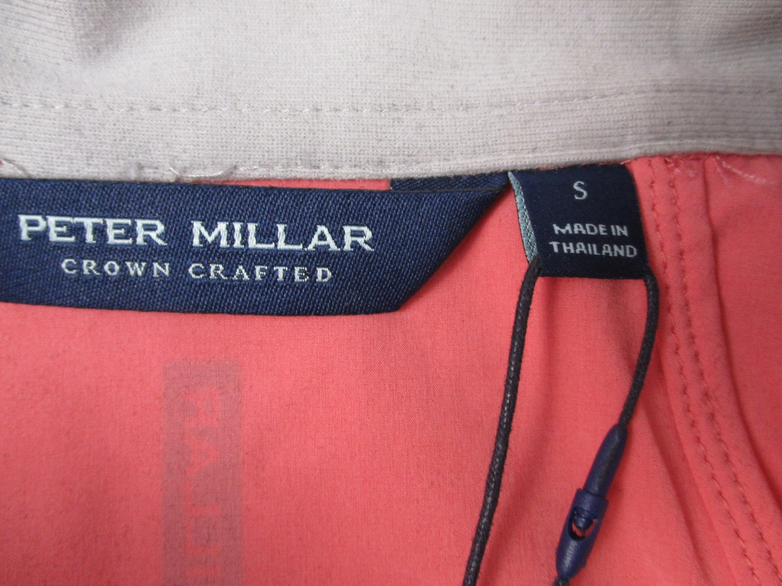 Peter Millar Vest Mens Small Pink Golf Windbreaker Softshell MS23XZ02