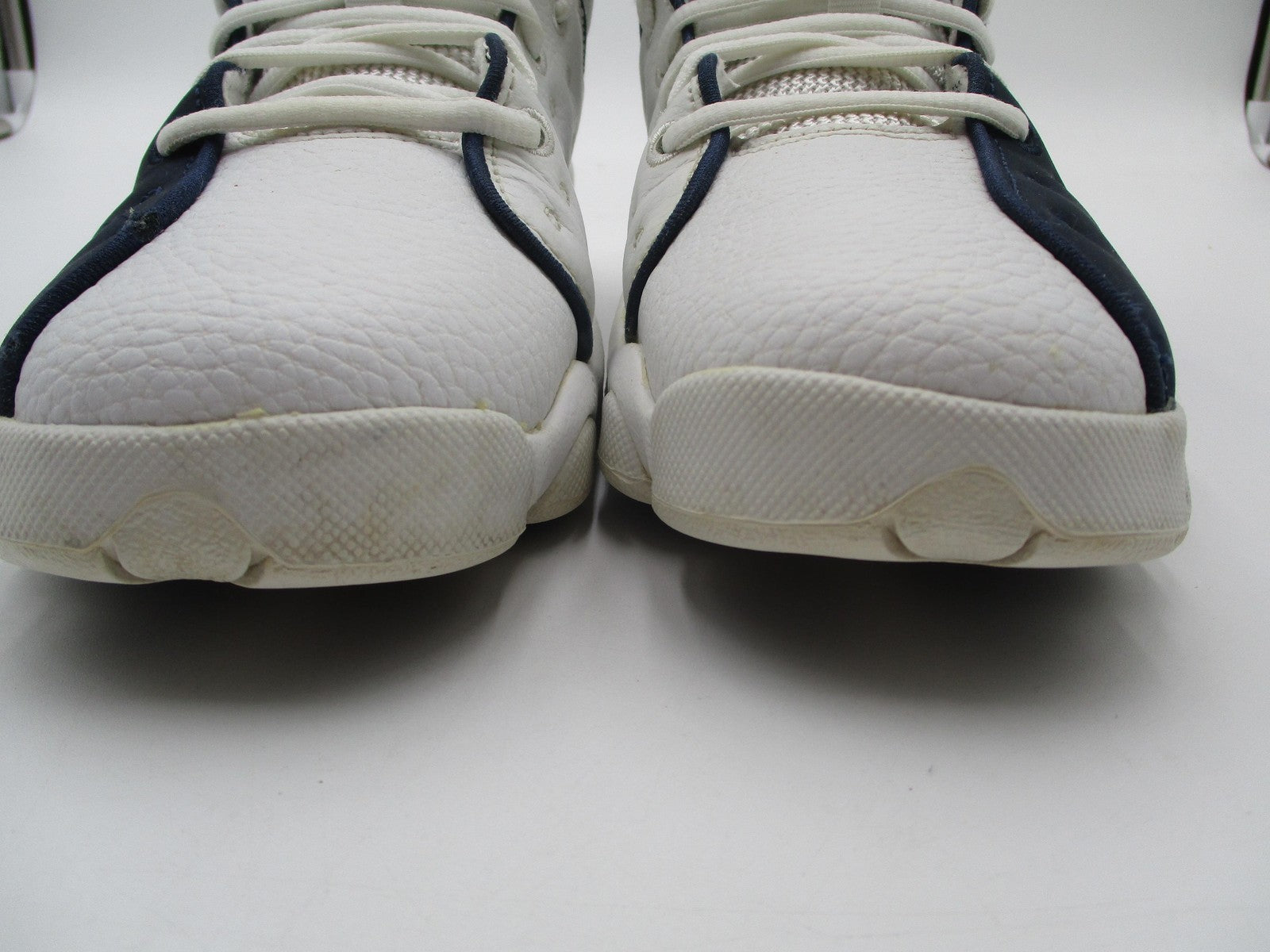 Jordan Jumpman Team 1 Shoes Youth 6Y White Navy Basketball Sneakers 820273-4173