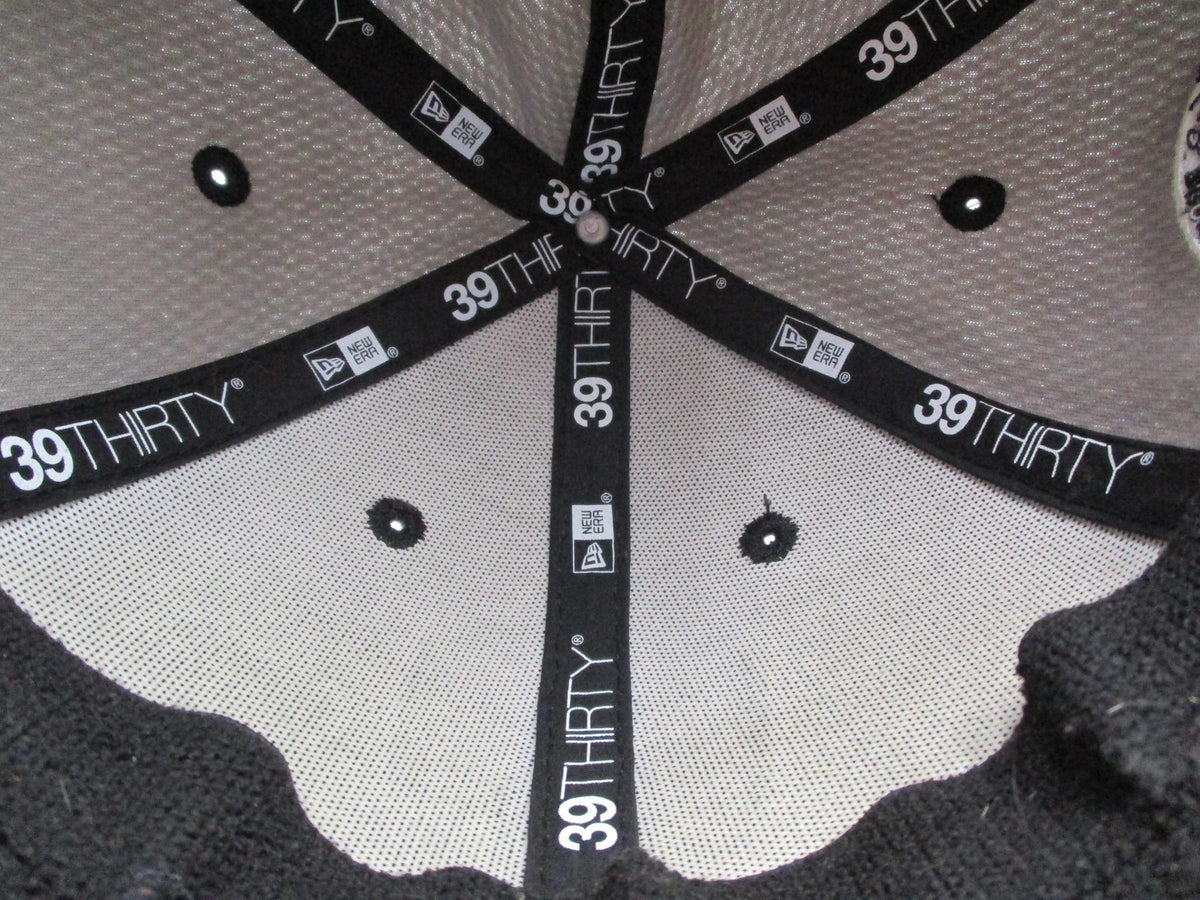 Las Vegas Raiders Hat Cap Fitted Mens Large Black NFL Football New Era 39THIRTY13