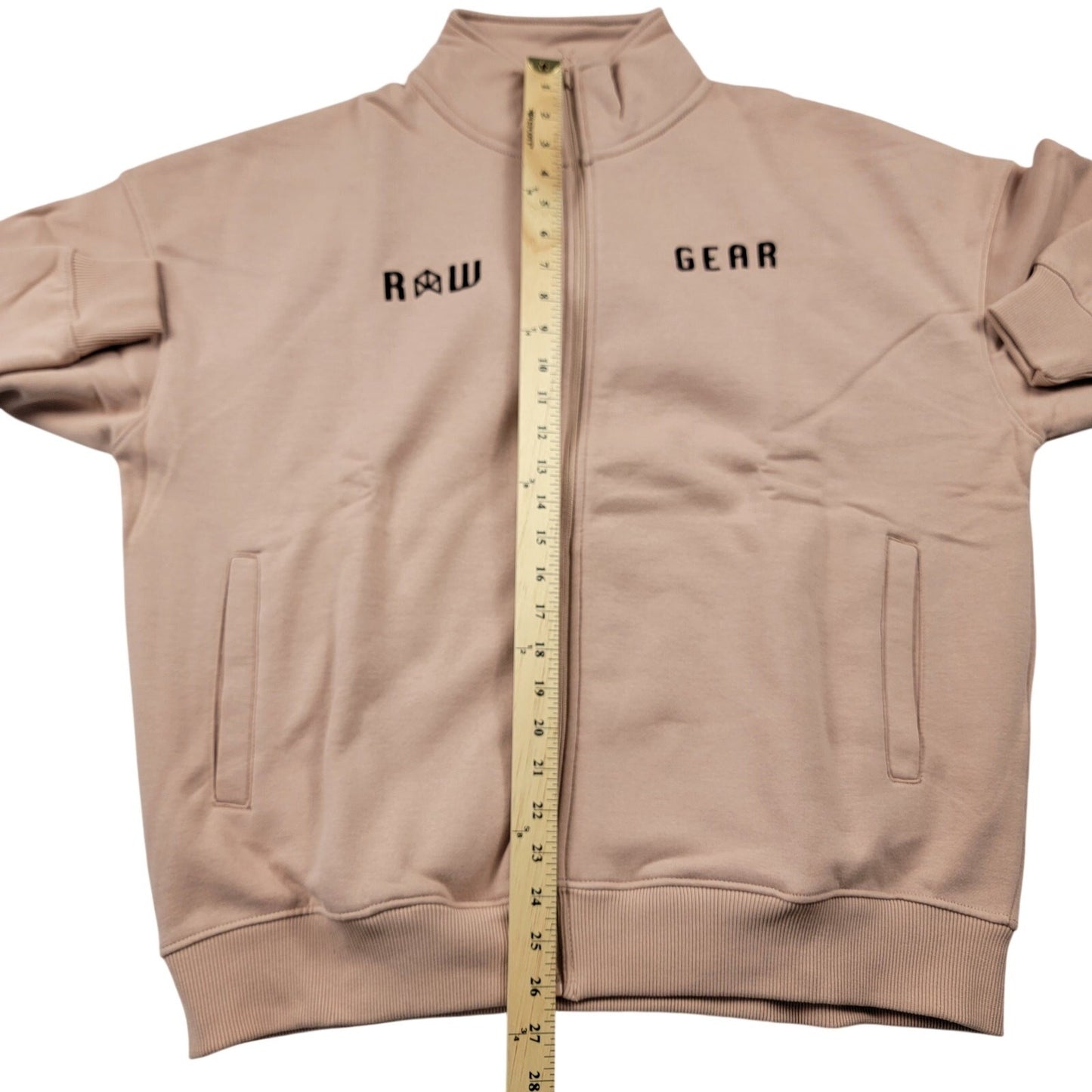 Rawgear RG550 Mens Medium Salmon Full Zip Track Jacket New With Tags