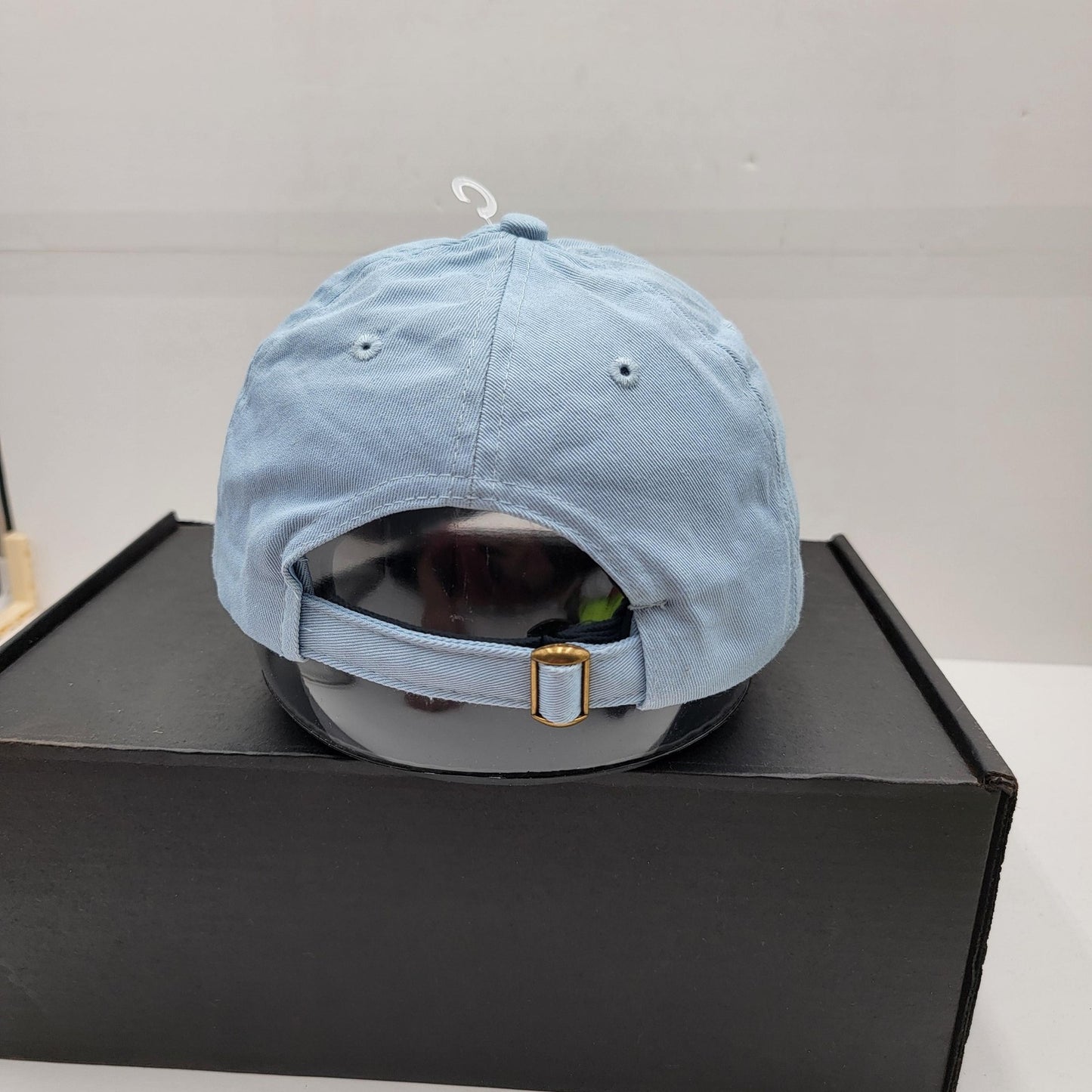 Shedd Aquarium Hat Cap Strap Back Light Blue Embroidered Save The Turtles Mens5