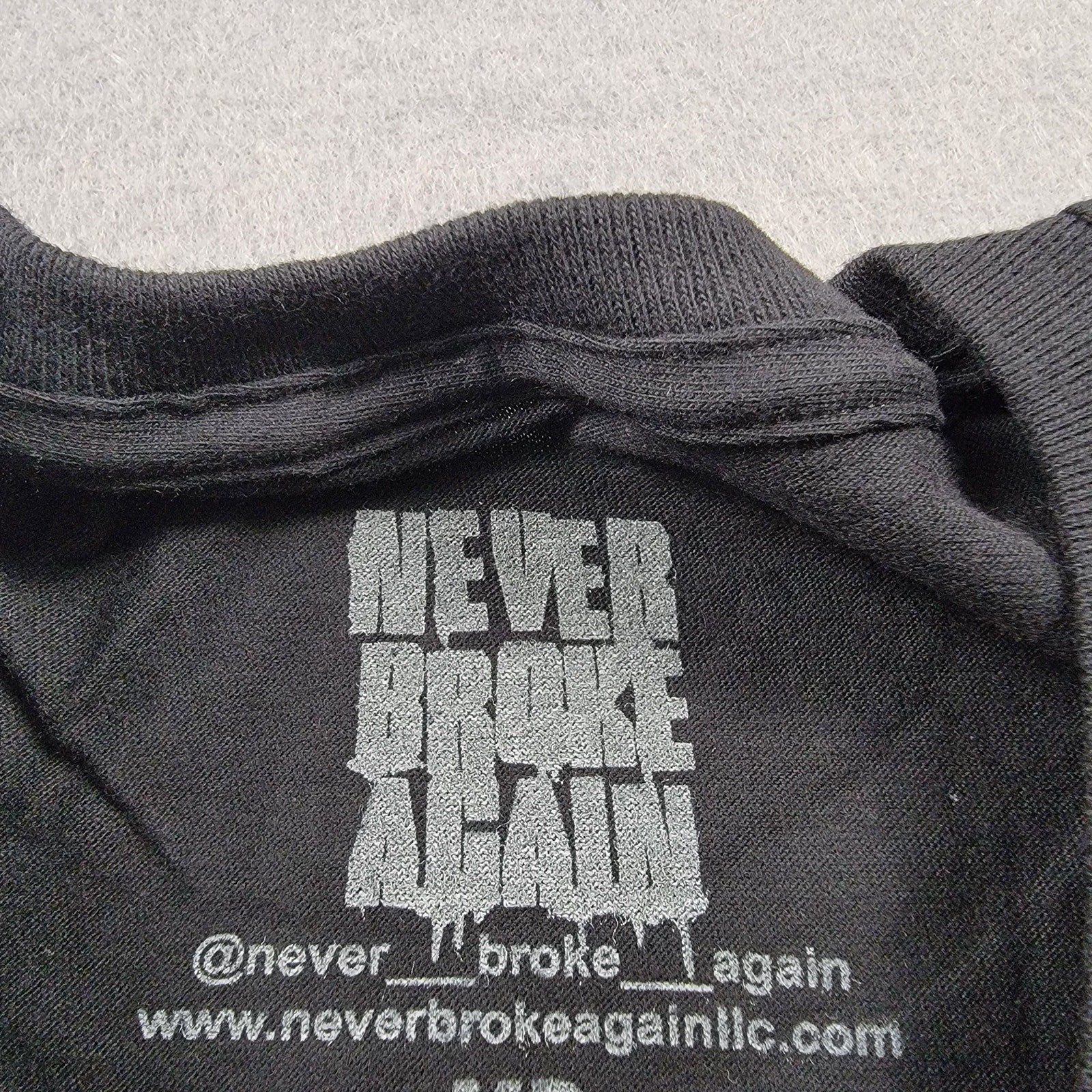 Young Boy Never Broke Again King of the Jungle Tee Black Sz XL2