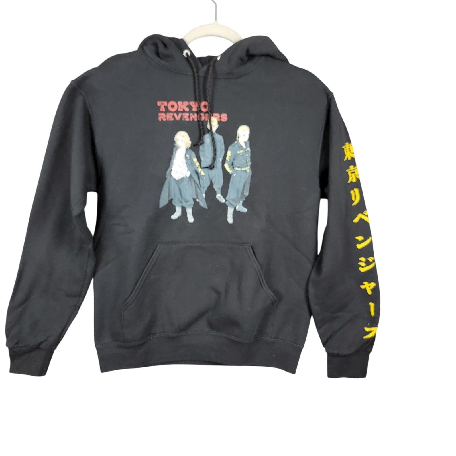 Tokyo Revengers Hoodie Anime Graphic Sweat Black Crunchyroll Unisex M Japan