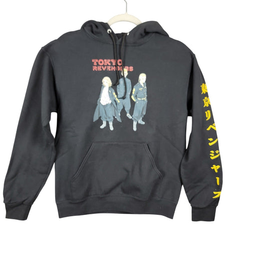 Tokyo Revengers Hoodie Anime Graphic Sweat Black Crunchyroll Unisex M Japan
