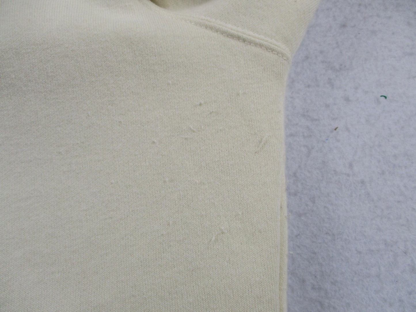 The North Face Hoodie Womens XL White Gold Logo Graphic Pullover Fleece 16648